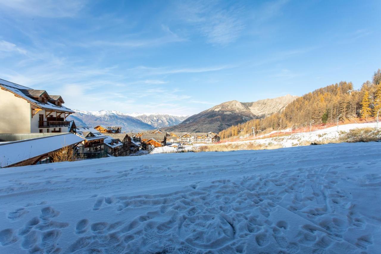 Cosy Cottage 1800 - Pied Des Pistes - Piscine, Sauna, Parking Privee Les Orres Esterno foto