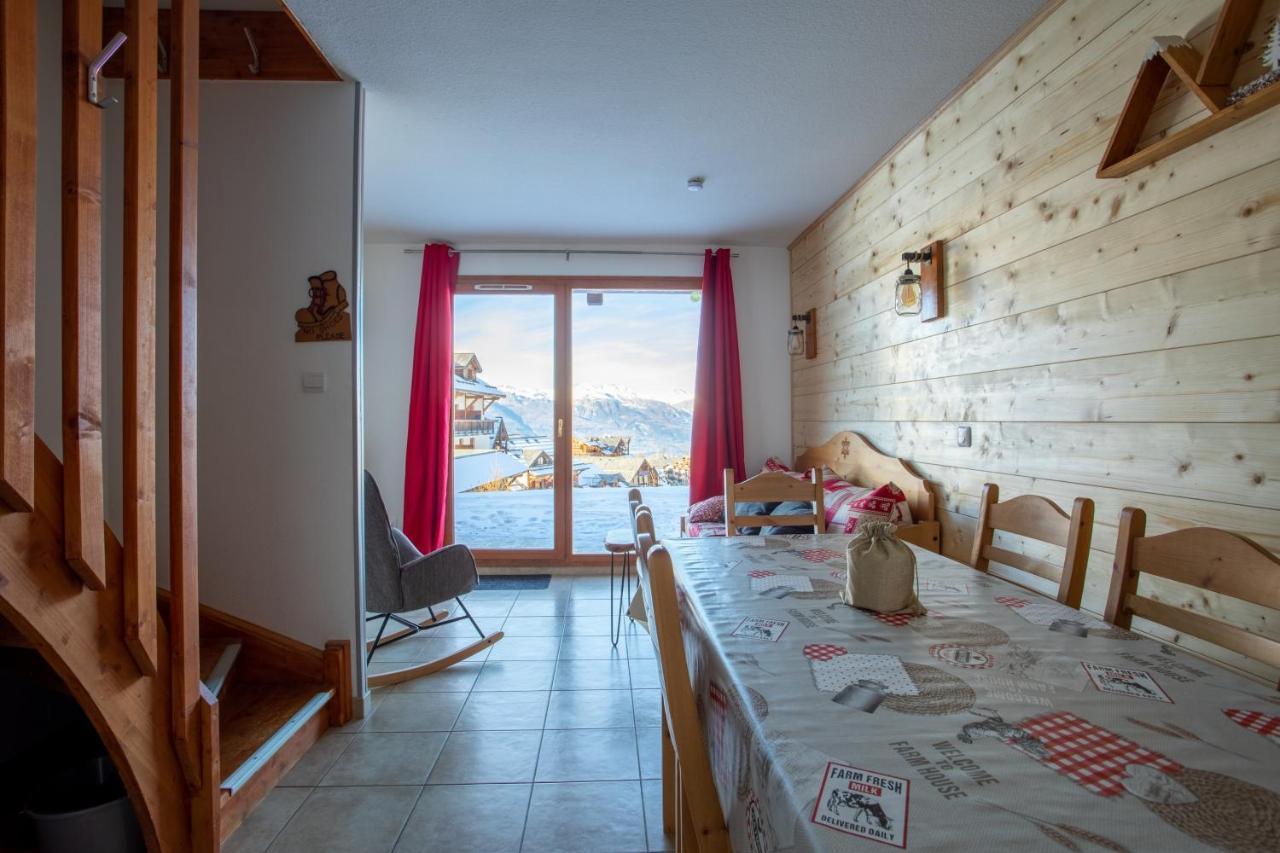 Cosy Cottage 1800 - Pied Des Pistes - Piscine, Sauna, Parking Privee Les Orres Esterno foto